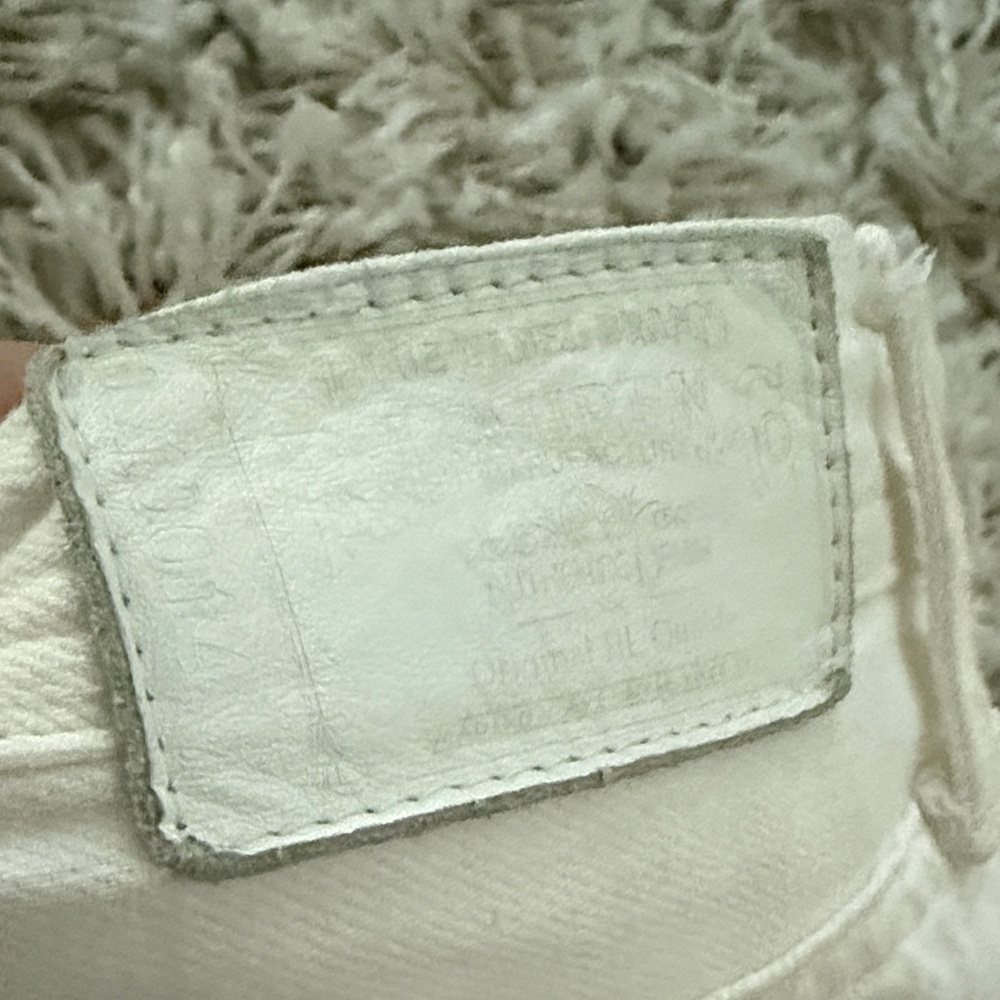 Ralph Lauren White Straight Leg Jeans - Picture 7 of 7